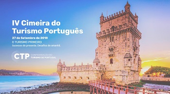 Dia Mundial do Turismo: IV Cimeira do Turismo Português - 27 de setembro, Lisboa