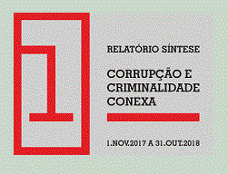 PGR– Relatório síntese “Crimes de Corrupção e Criminalidade Conexa”