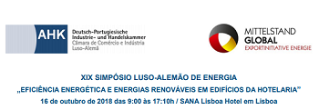 XIX Simpósio Luso-Alemão de Energia “Eficiência Energética e Energias Renováveis em Edifícios da Hot