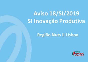 SI Inovação - Candidaturas até 29 de novembro