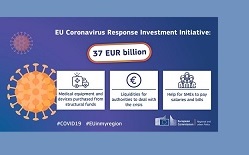 COVID-19- CE:  Investimento de Resposta ao coronavírus em vigor a 1 de abril