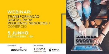 Webinar “Transformação digital para pequenos negócios – Comércio” -  5 de junho