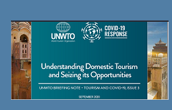 OMT – “Turismo e COVID-19: Compreender o turismo doméstico e aproveitar as suas oportunidades”