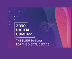  CE: “2030 bússola digital-O caminho europeu para a década digital” 