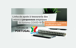 Linha de Apoio à Tesouraria das Micro e Pequenas Empresas do Turismo - COVID 19