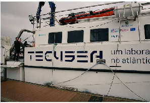Navio português de investigação dá apoio a experiências internacionais no mar