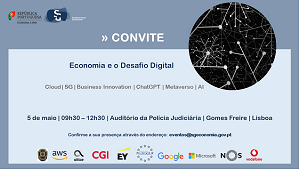 SGE - Conferência “Economia e o Desafio Digital”, 5 de maio